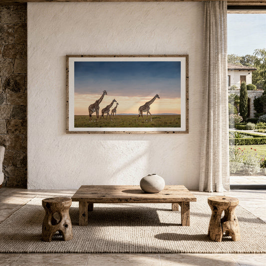 Four Giraffes
